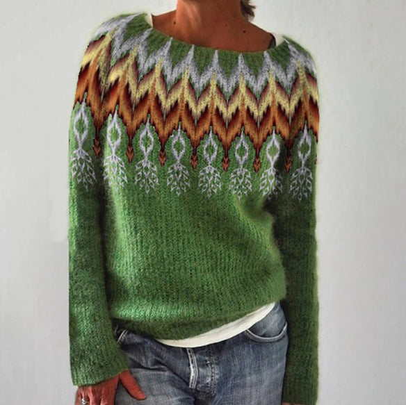 Krohn-e | Retro-inspirierter Damenpullover