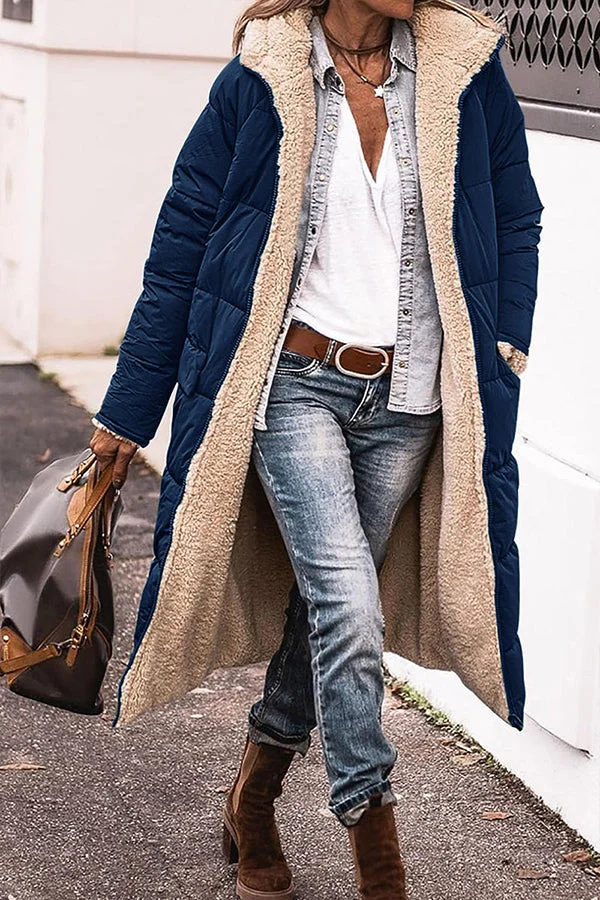 Krohn-e | Trendige Jacke mit Kapuze und Betontem Kragen