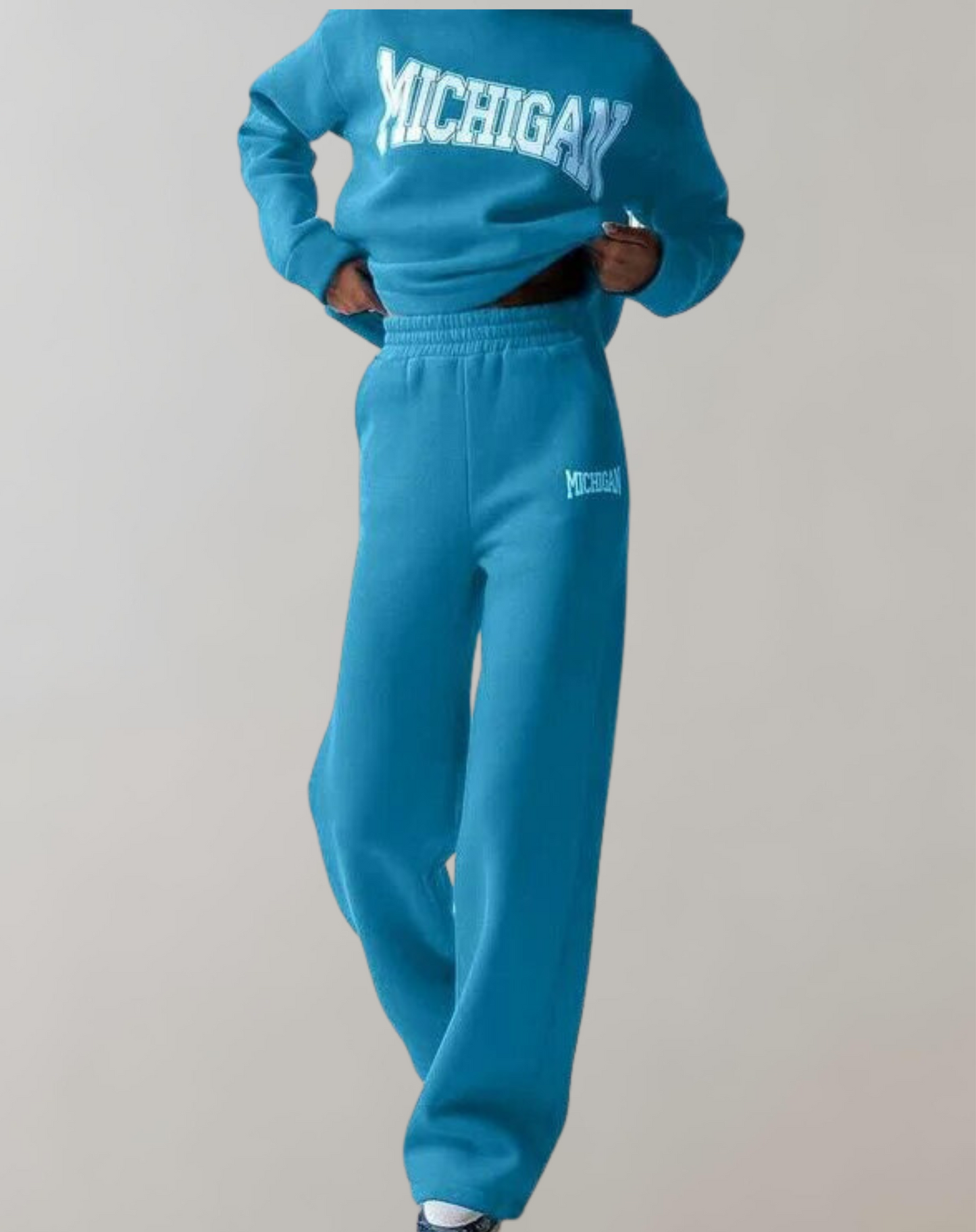 Fudus Sweatshirt mit Buchstaben