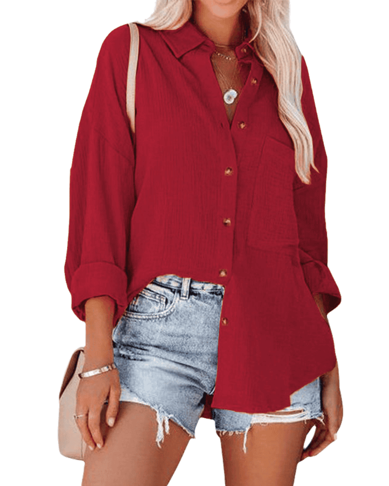 Klassische Rylee Bluse