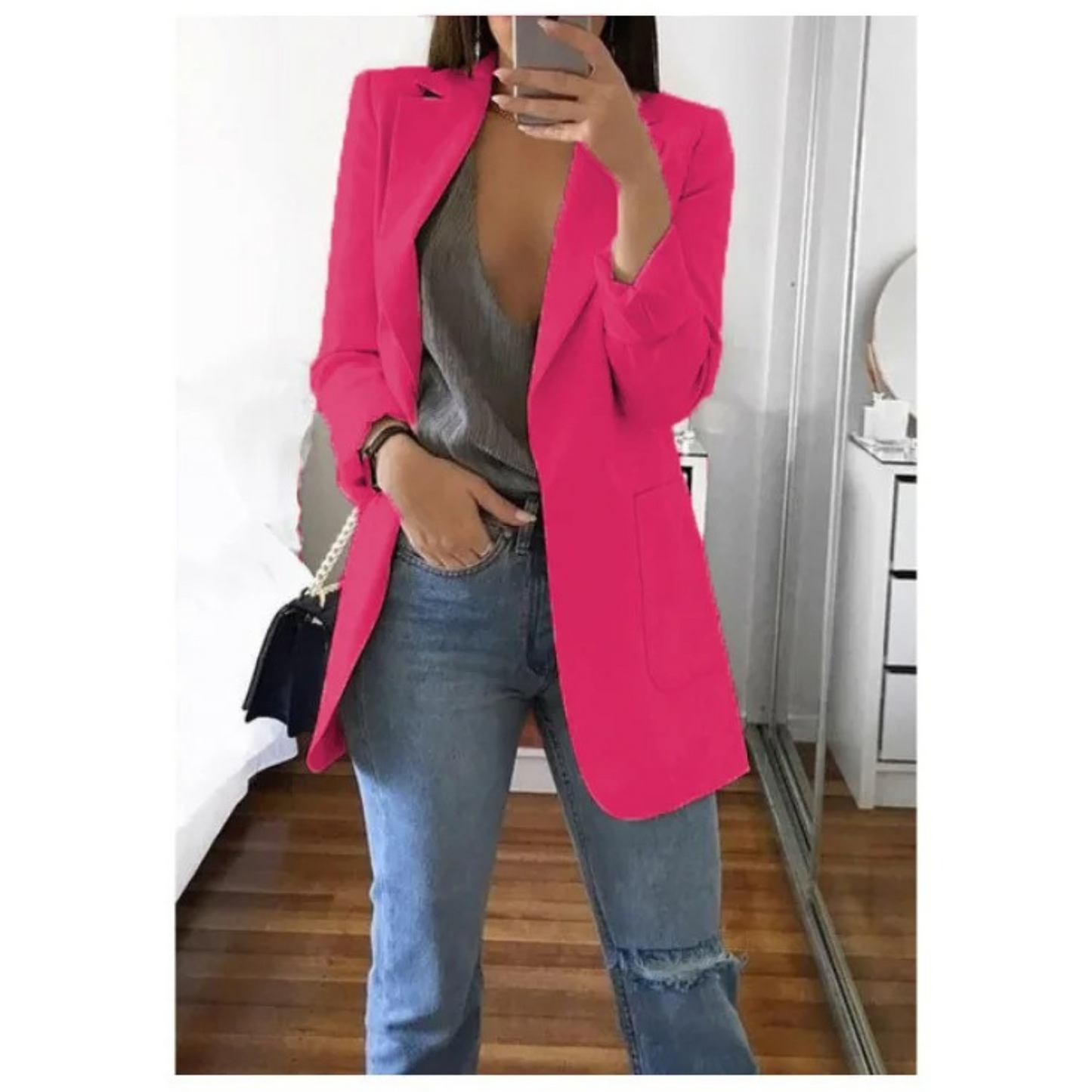Krohn-e | Blazer für Frauen Khaki Farbe Herbst Moda
