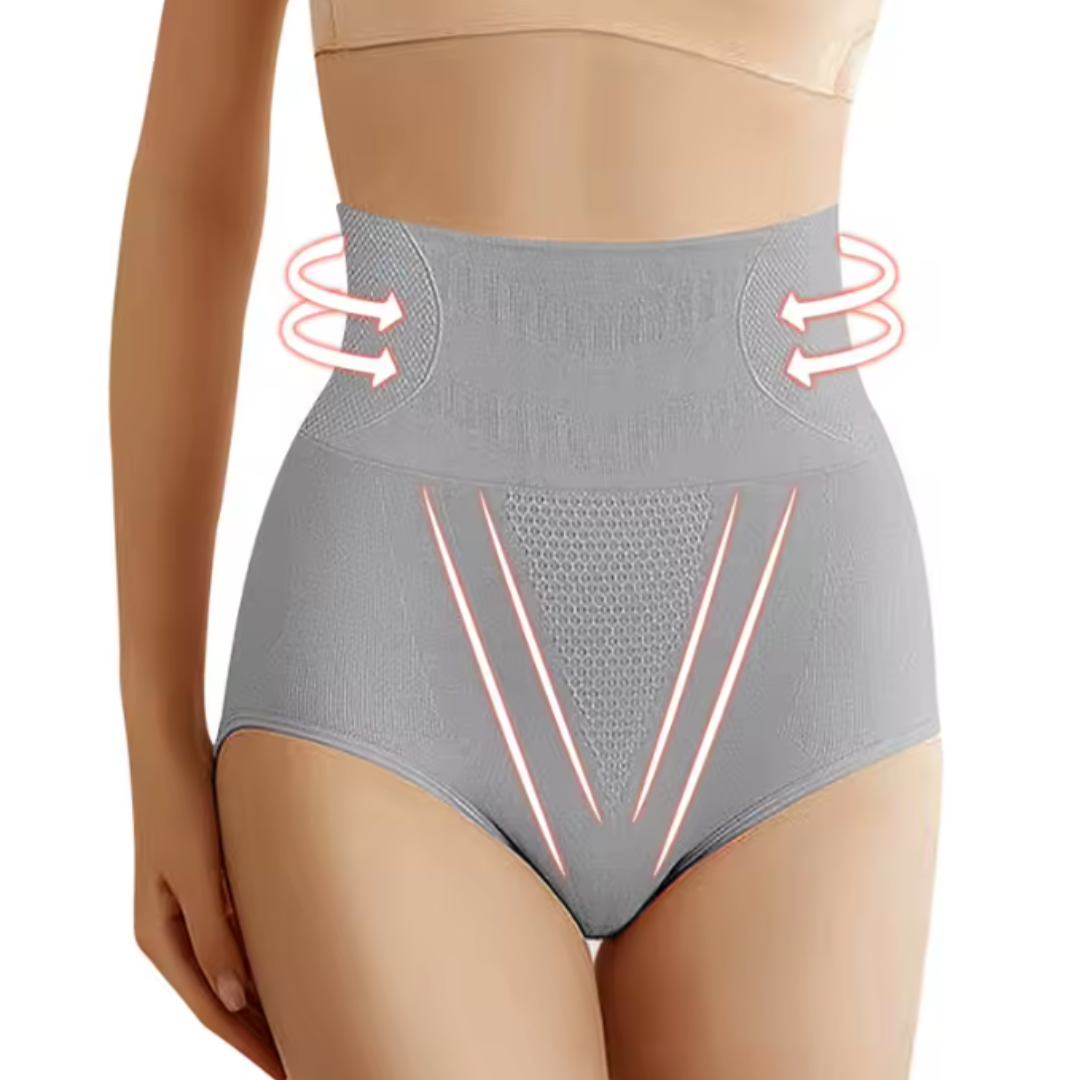 KROHN-E Damen High-Waist Shapewear Formende Unterwäsche Weich Nahtlos