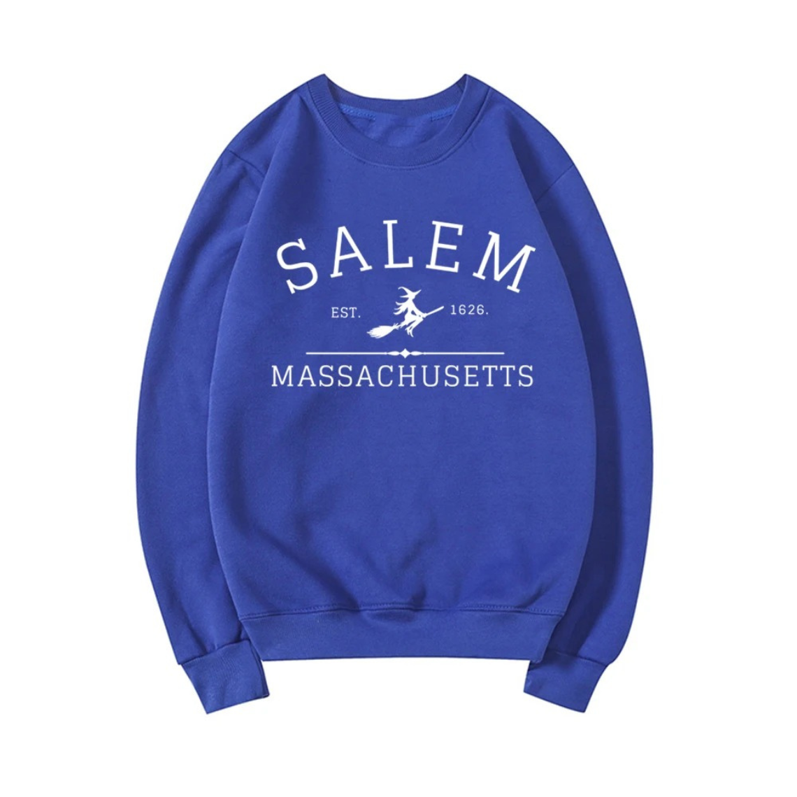 Komfortabler Grafik-Sweatshirt für Damen mit Salem-Druck