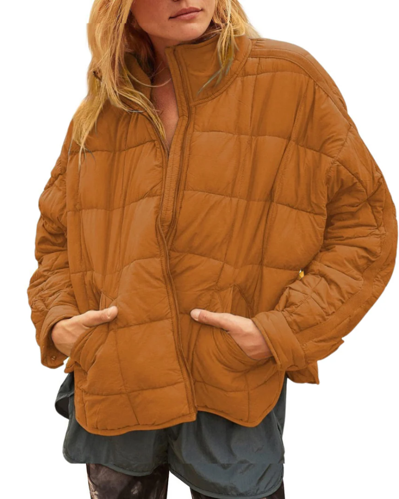 Krohn-e | Leichtgewicht Kompakt Reißverschluss Pufferjacke