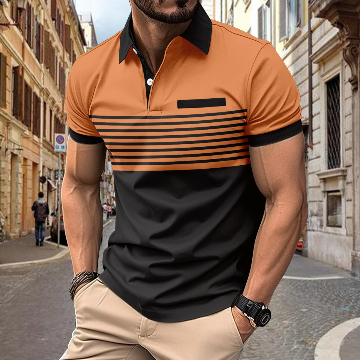 Modernes Herren-Poloshirt für alle Gelegenheiten