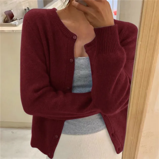 Krohn-e | Weicher Strickcardigan