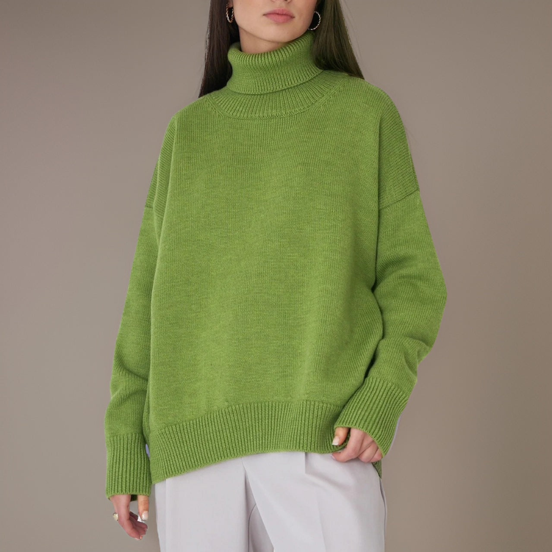 Krohn-e | Rollkragenpullover für Damen Winter