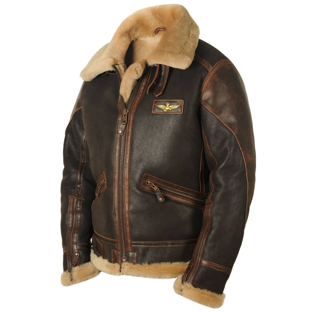 Krohn-e | Retro-Jacke für Herren, Dick und Warm
