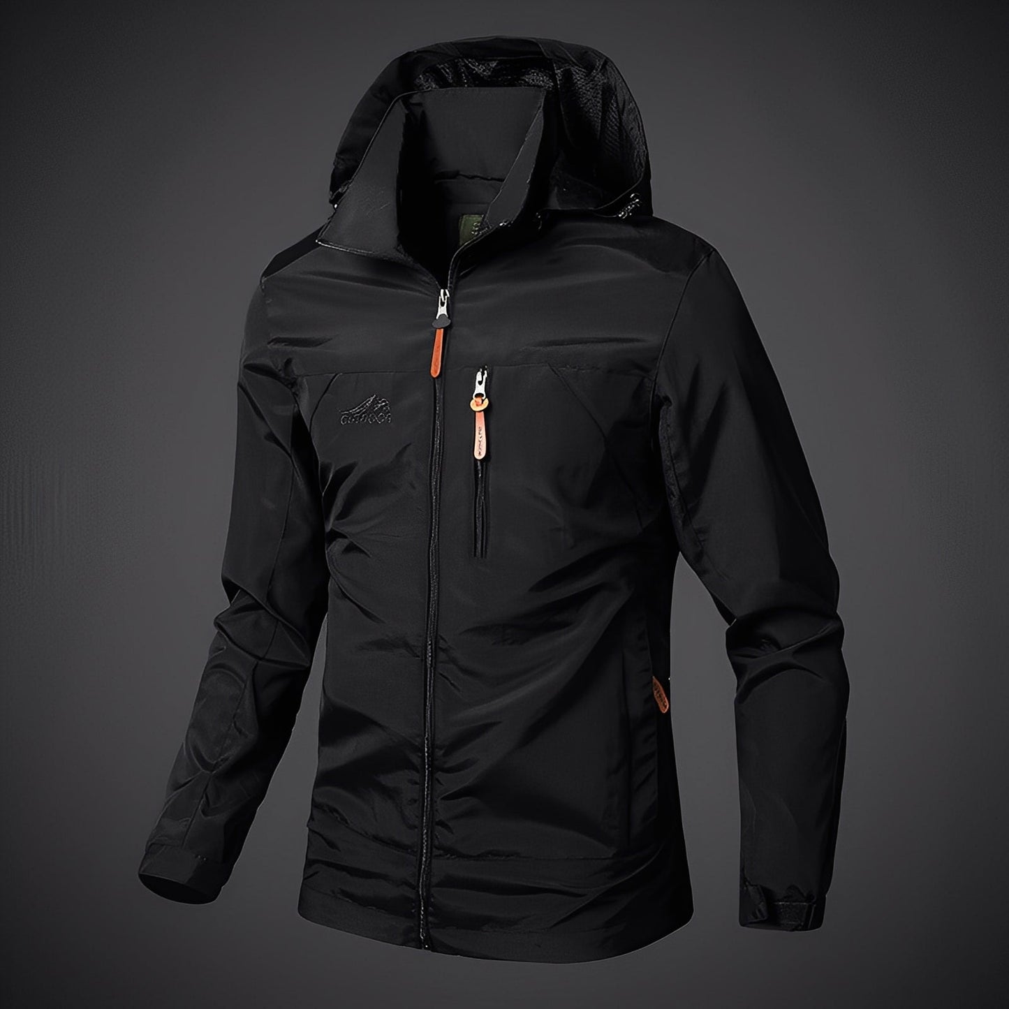 Krohn-e | Lässige Outdoor-Jacke mit Kapuze für Männer