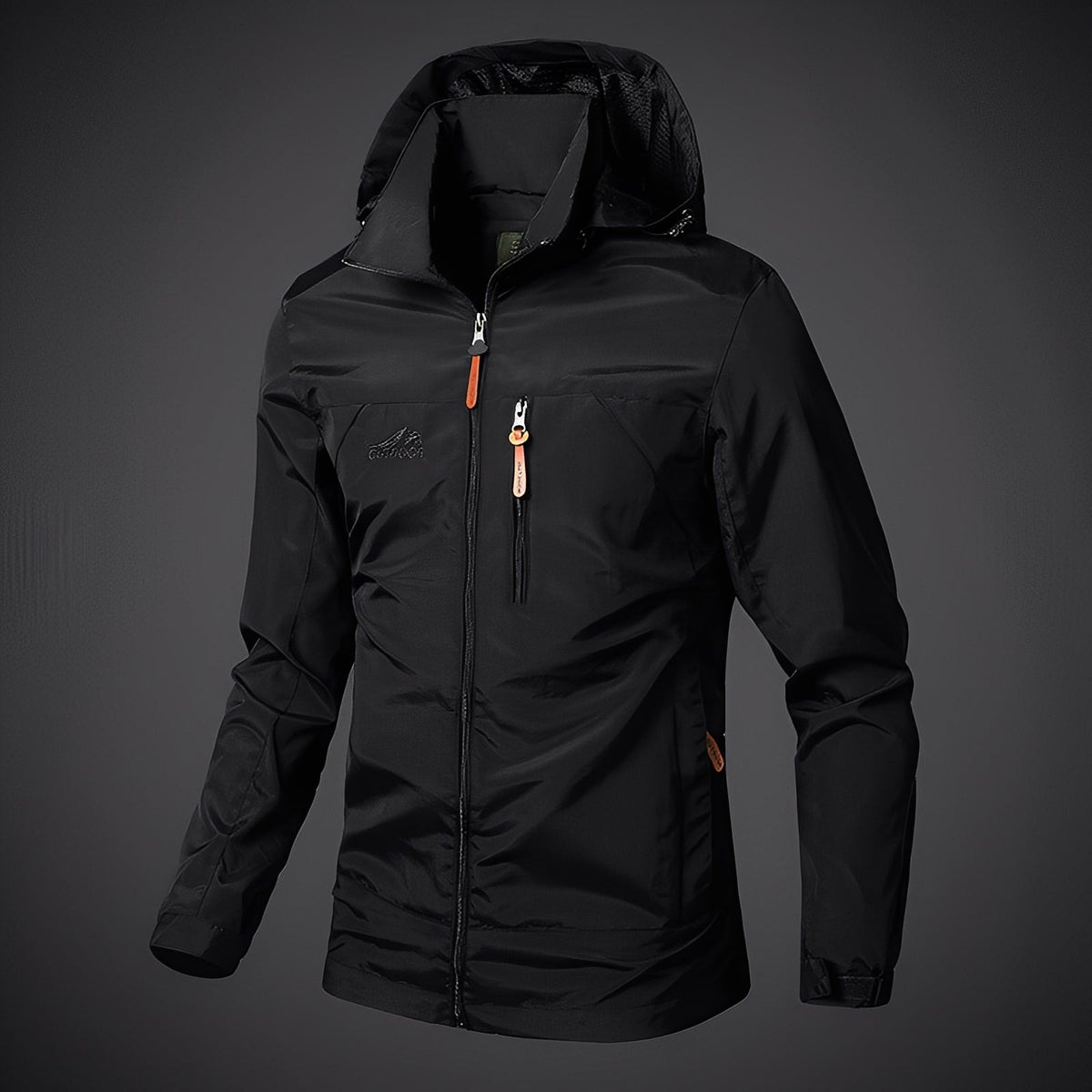 Krohn-e | Lässige Outdoor-Jacke mit Kapuze für Männer