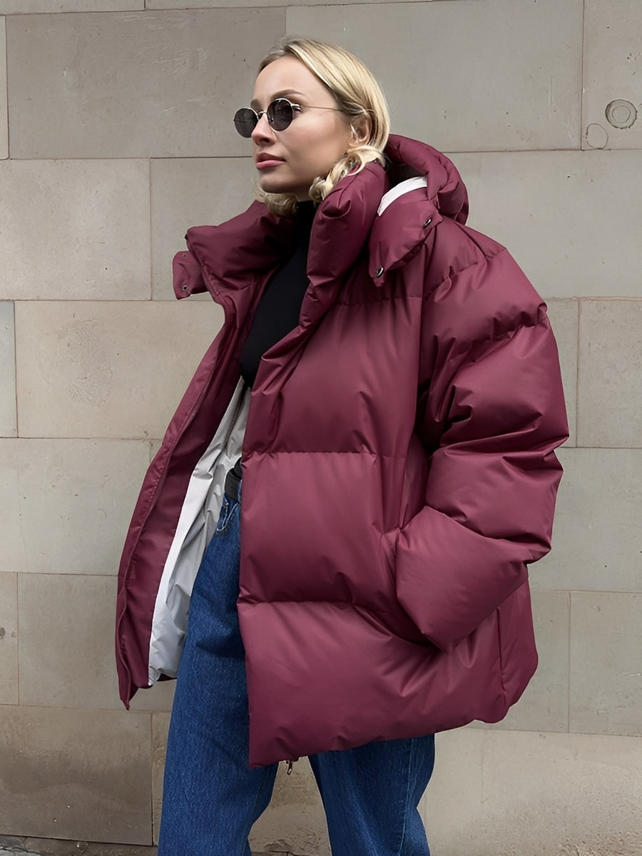 Krohn-e | Warme, gepolsterte, lässige Jacke für Frauen