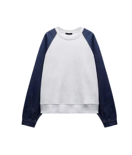 Danna Damenhose Set aus Jeans mit Splissen