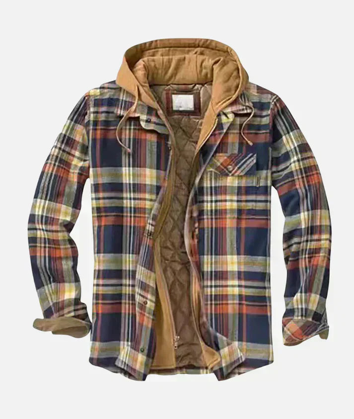 Krohn-e | Karierte Patchworkjacke