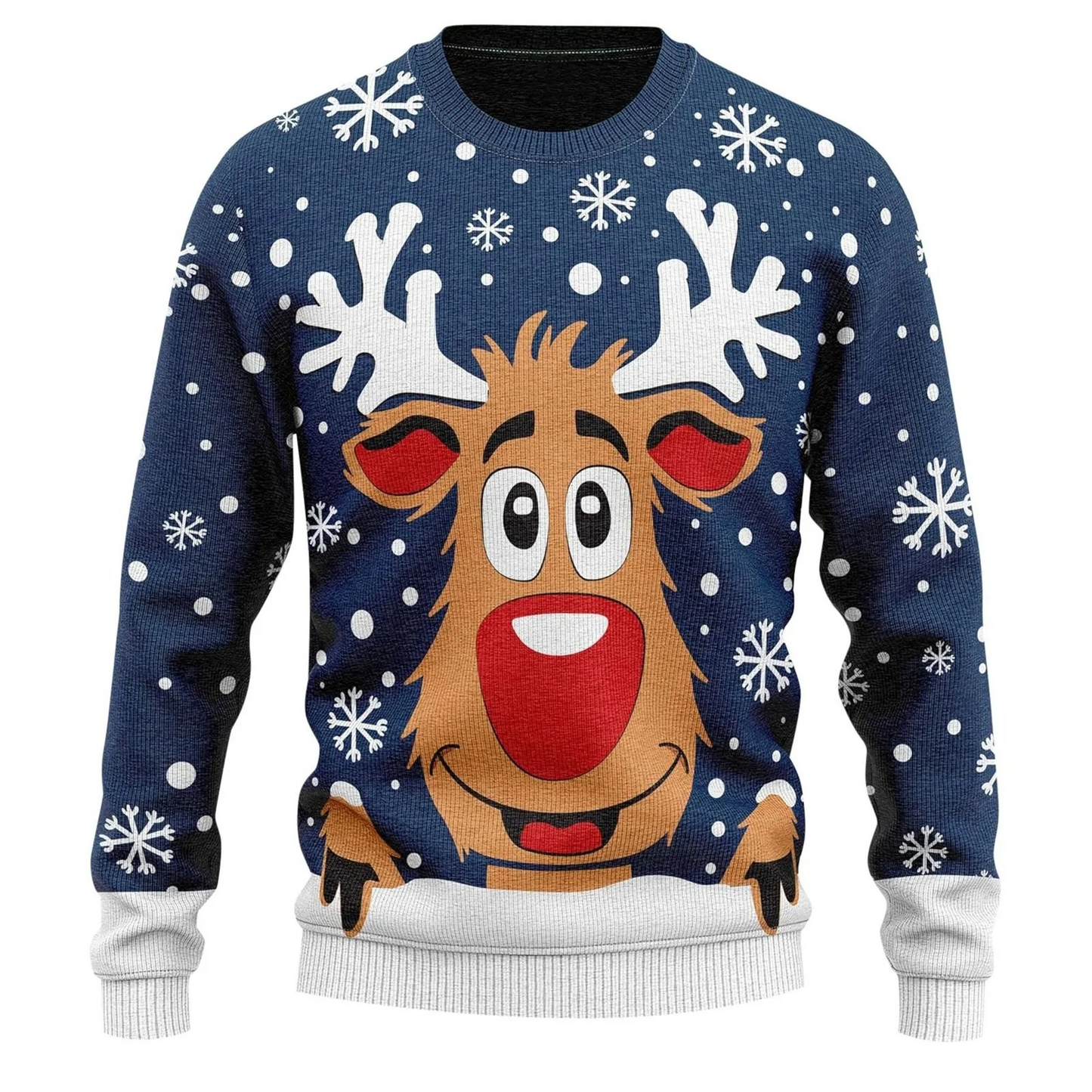 Lustiger Weihnachtspullover von Fudus, ideal für die Weihnachtsfeiertage