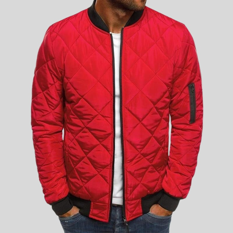 Avelena Klassische Bomberjacke