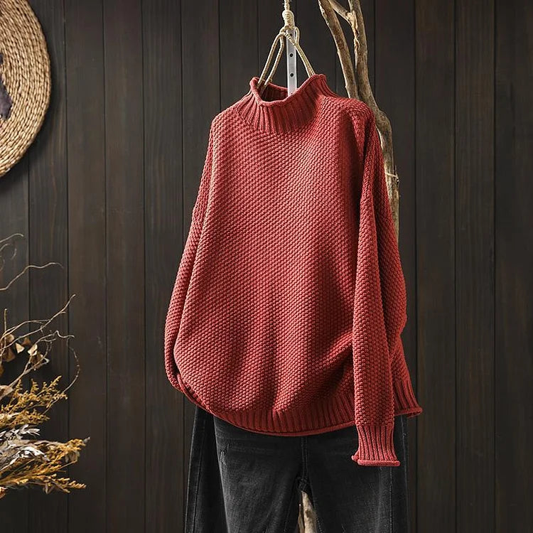 Larren Rollkragenpullover aus Strick
