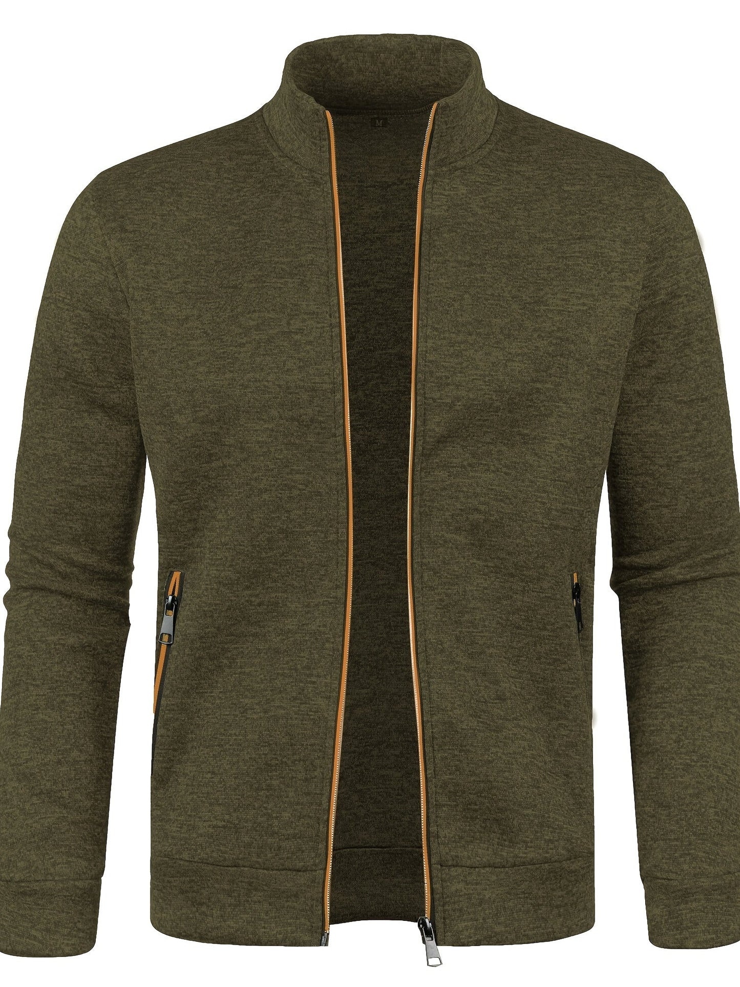 Krohn-e | Reißverschlussjacke Polyester Komfortabel, Modern