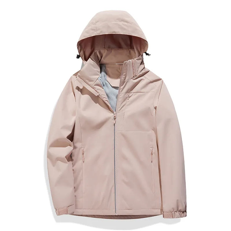 Krohn-e | Wasserdichte Fleece-gefütterte Shell-Jacke