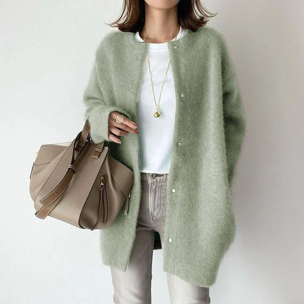 Krohn-e | Weicher Strickmantel