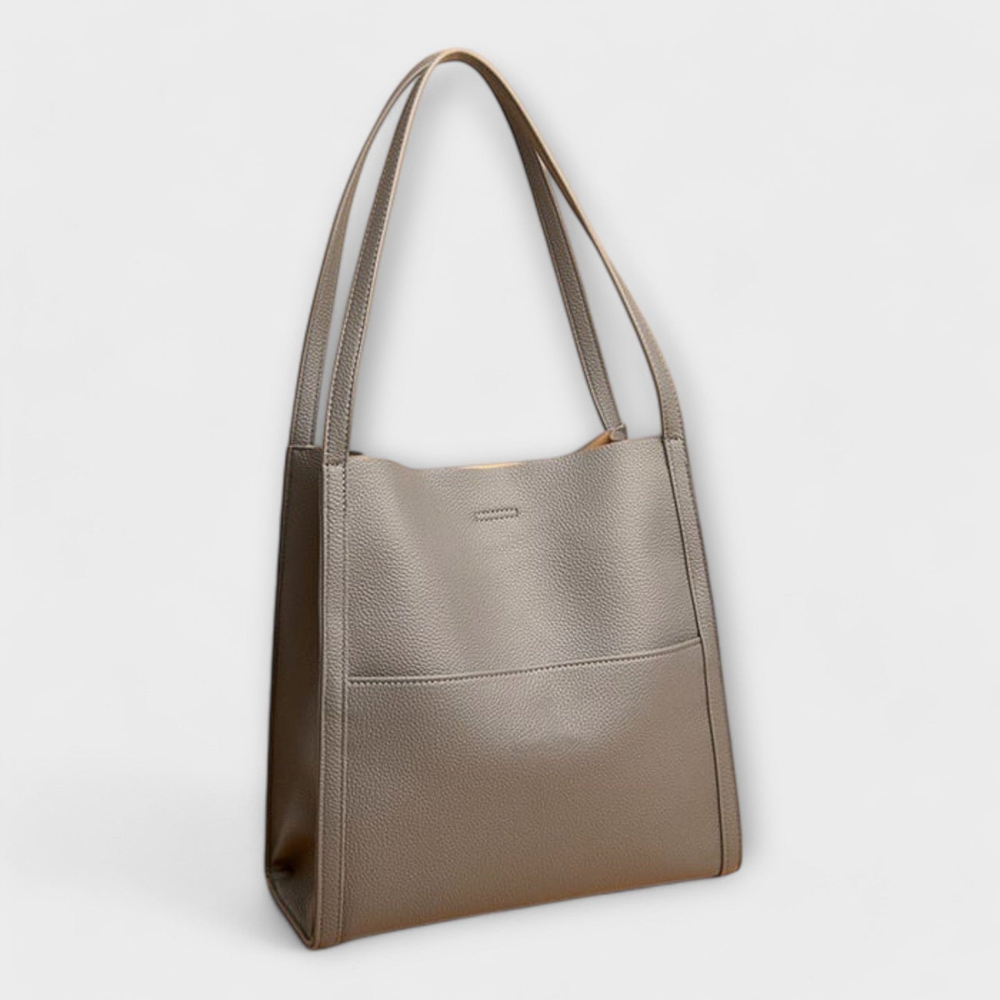 KROHN-E Damen Strukturierte Handtasche Geräumig Robustes Design
