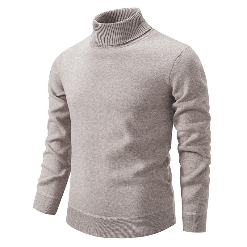 Jaxson: Slim-fit Velvet Rollneck Jumper