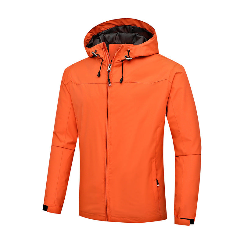 Krohn-e | Wasser- und winddichte Jacke mit Kapuze
