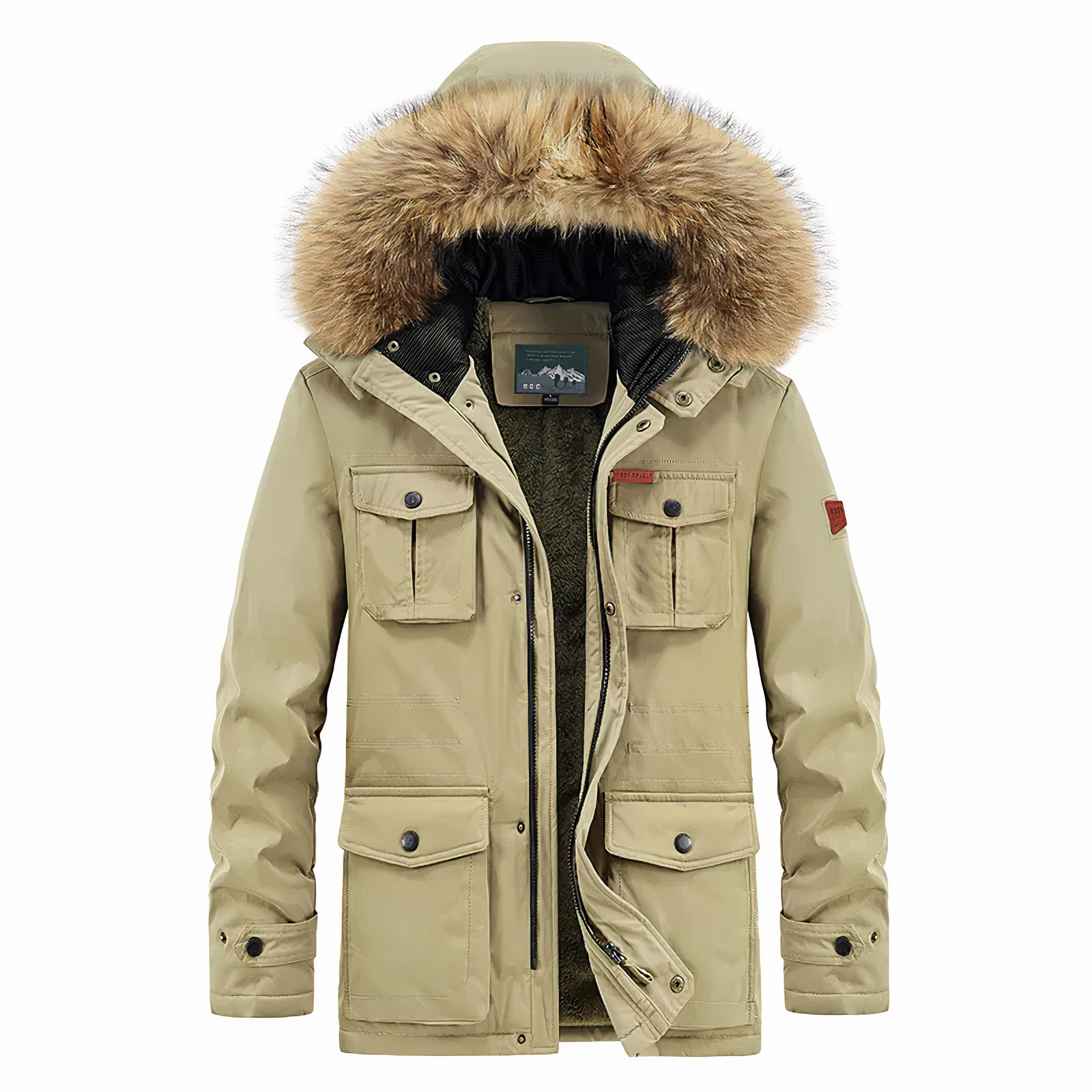 Krohn-e | Wasserfestes Jacke mit Kapuze