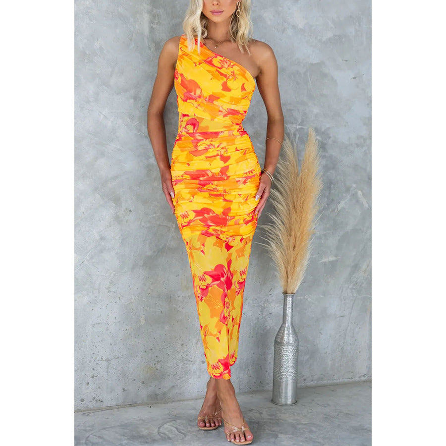 Elastisches Schulterkleid von Fudus | Druck