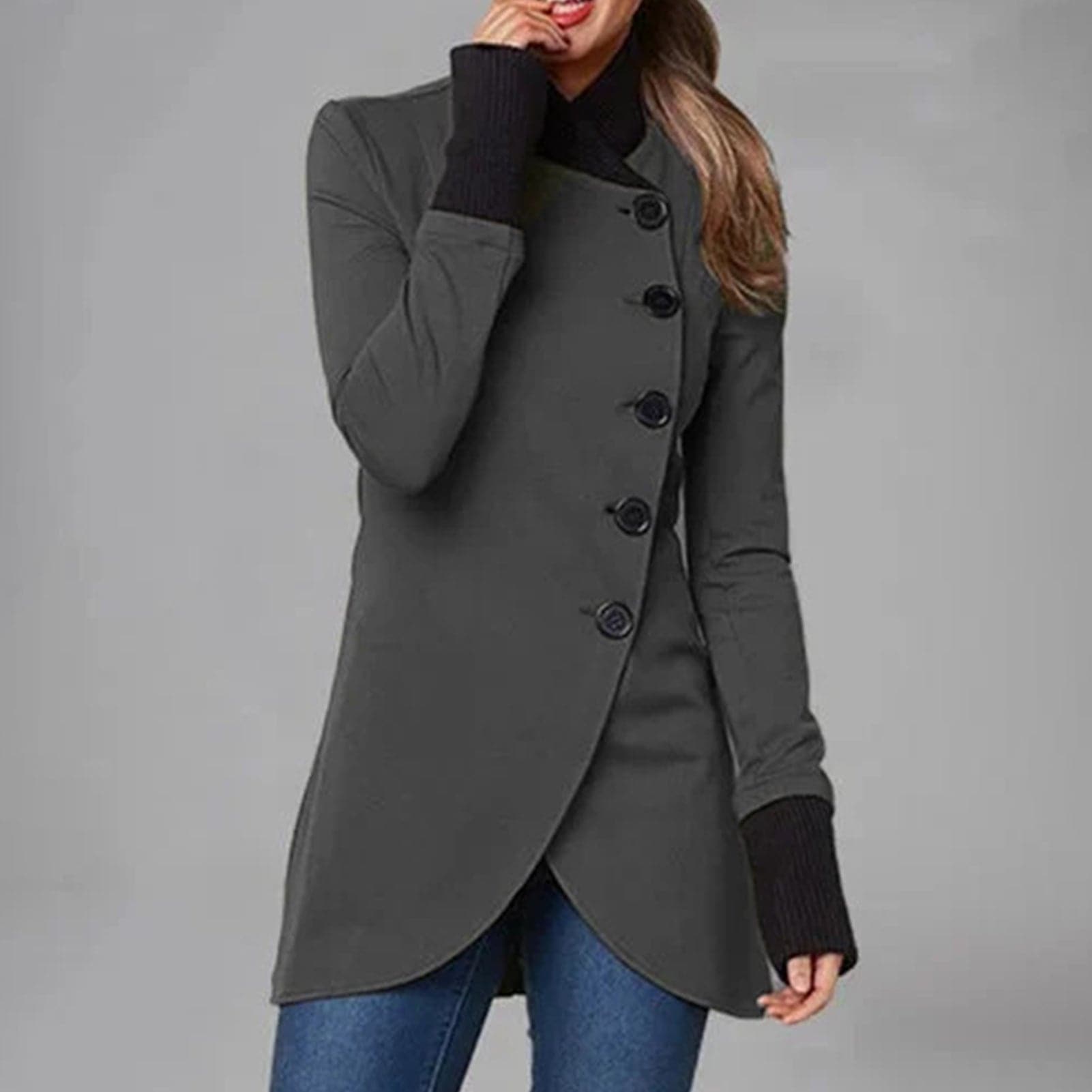 Krohn-e | Klassische und Elegante Winter-Strickjacke