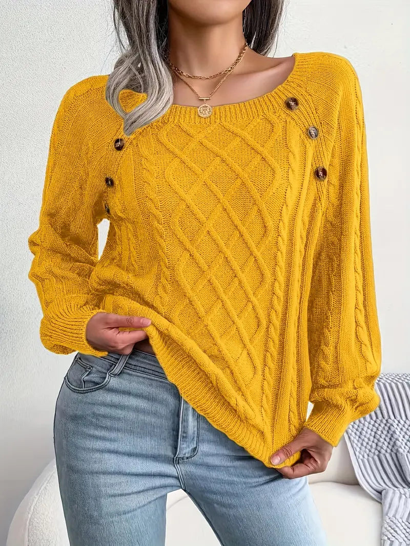 Natalie: Relaxed Crew Neck Pullover