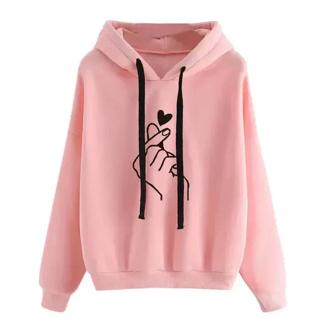 Krohn-e | Casual Hoodie mit Grafischem Druck Baumwollmischung Weich und Komfortabel