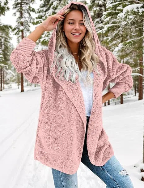Krohn-e | Warme Teddy Fleecejacke