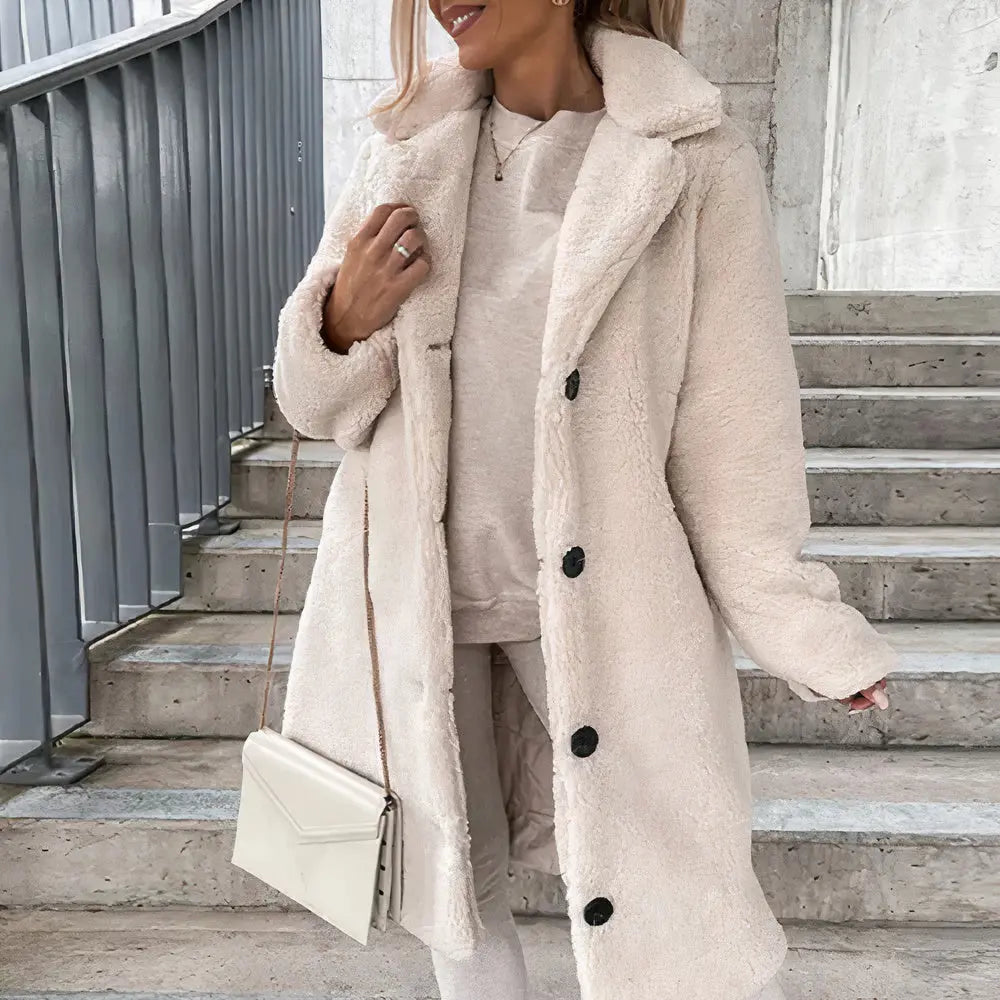Krohn-e | Weich und Warm Teddymantel