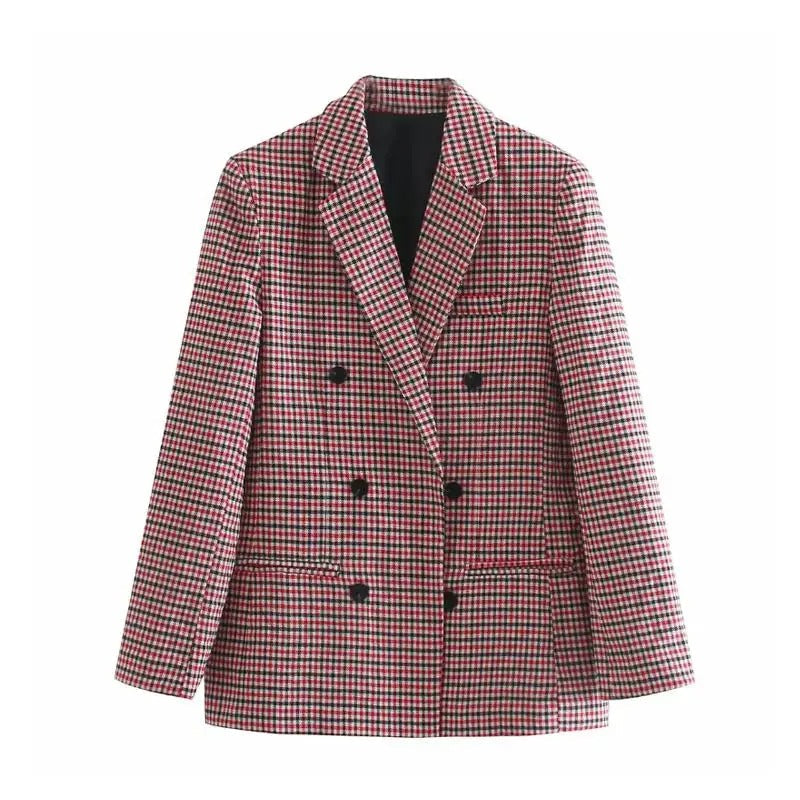 Krohn-e | Klassischer Karierter Blazer