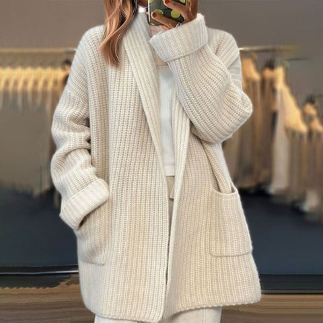 Krohn-e | Strickjacke aus Wollmischung für Damen