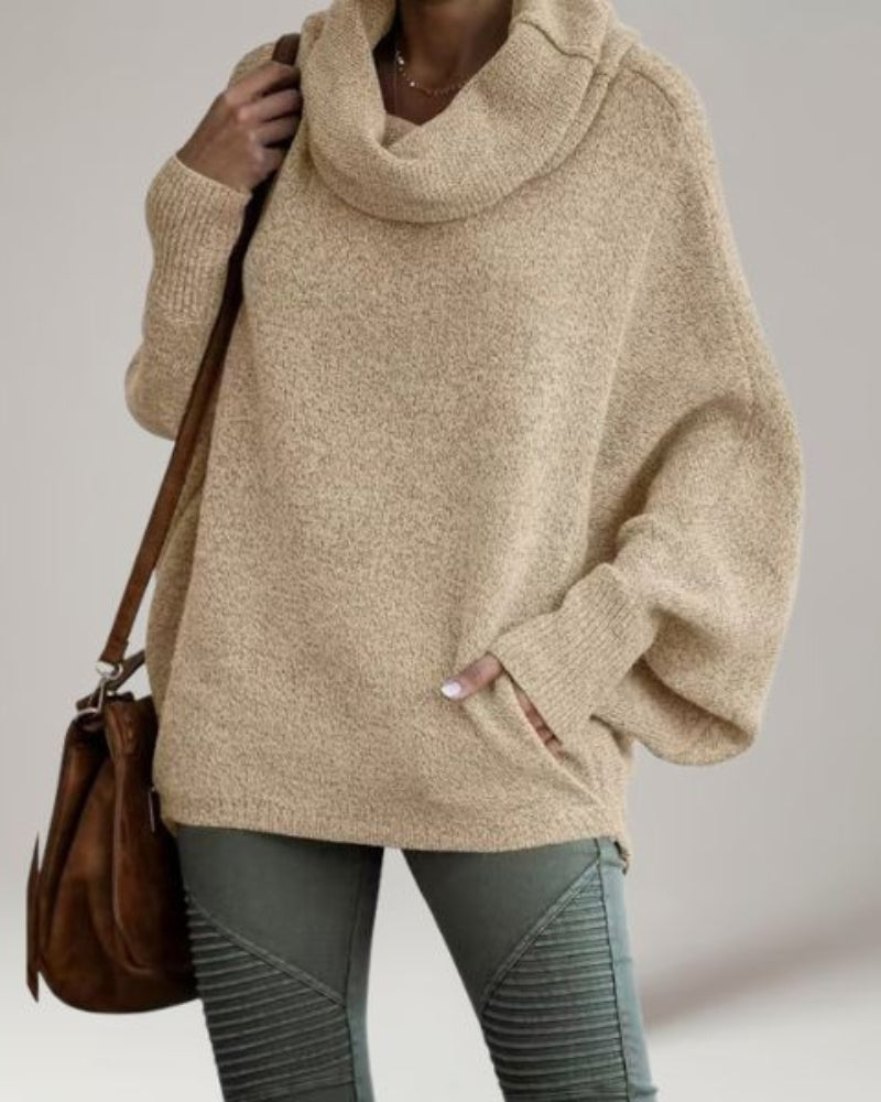 Krohn-e | Chic Stehkragen-Pullover