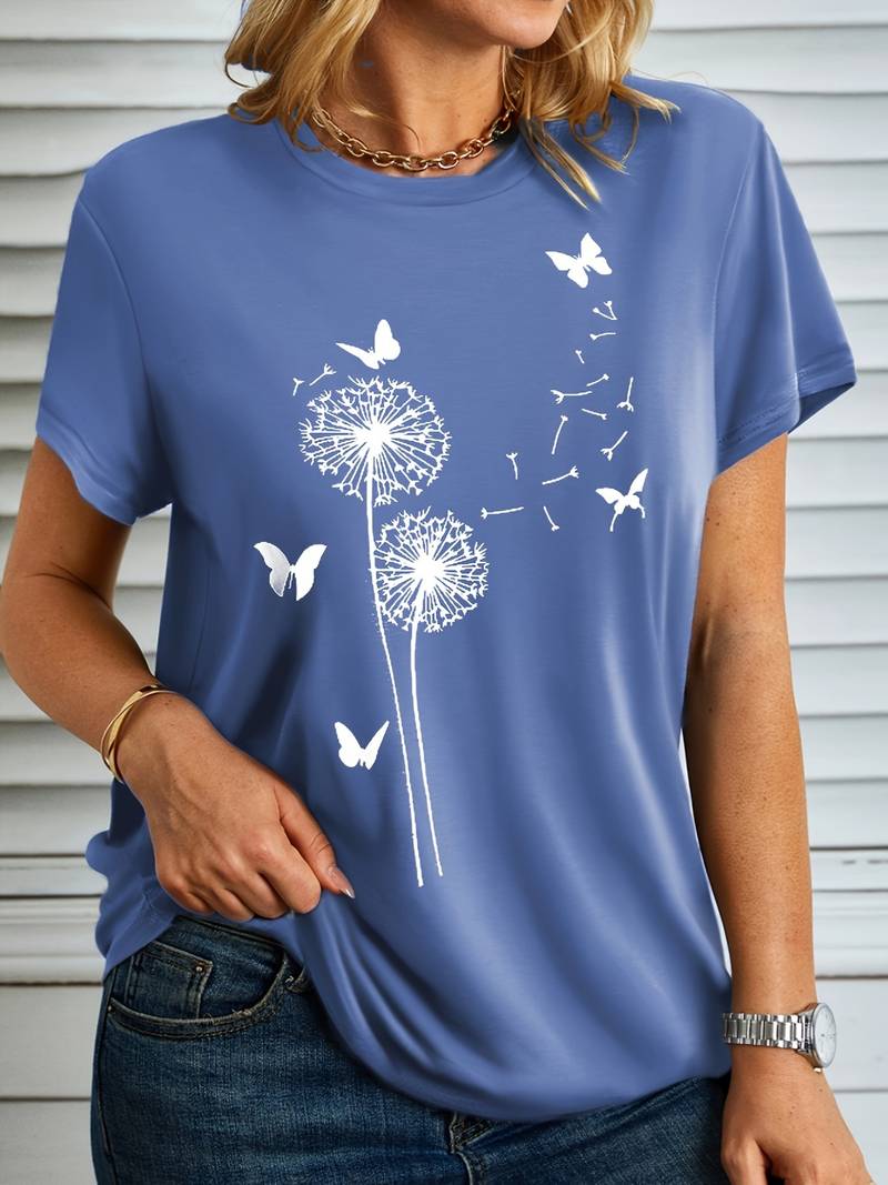 Aurelia bedrucktes T-Shirt