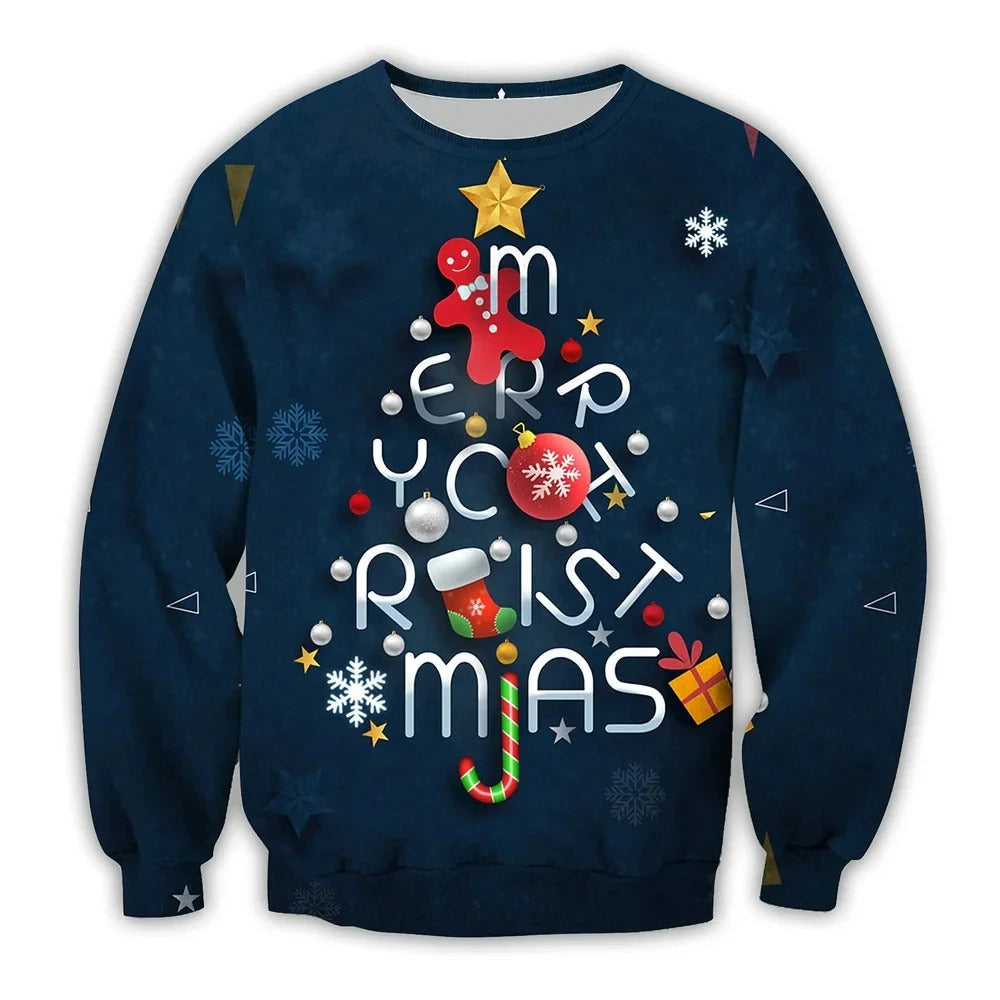 Unisex Weihnachtspullover