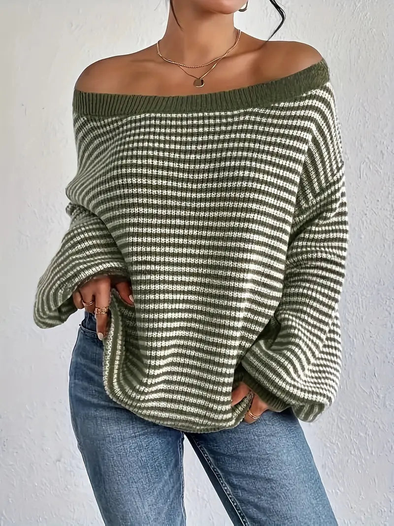 Matz: Gestreiftes Rundhals-Pullover