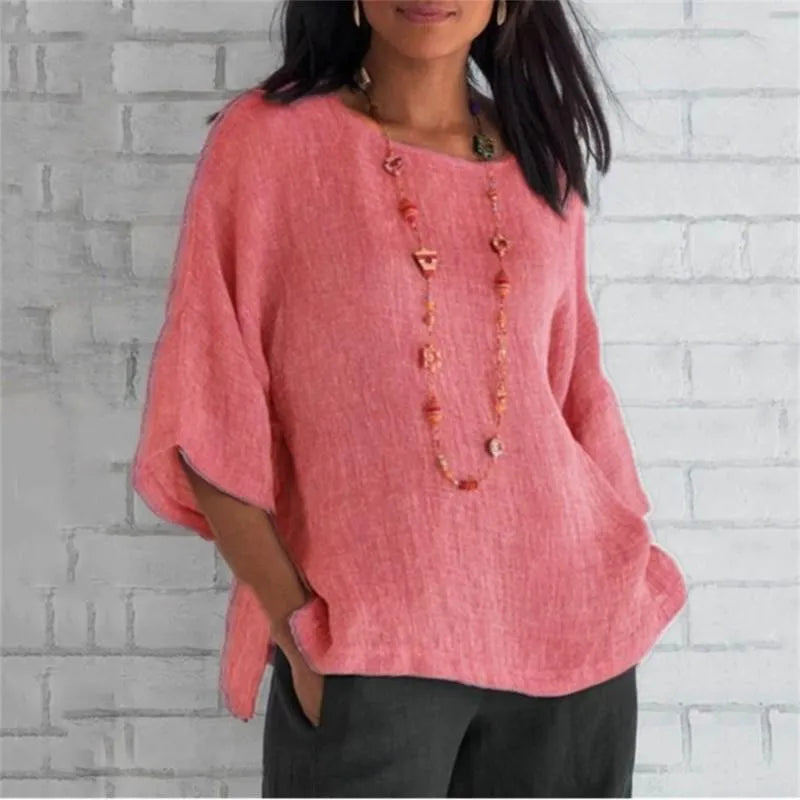 Baumwollleinenhemd von Fudus