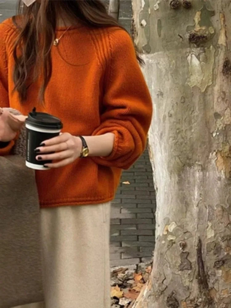 Krohn-e | Übergroßer Strickpullover für lässigen Komfort
