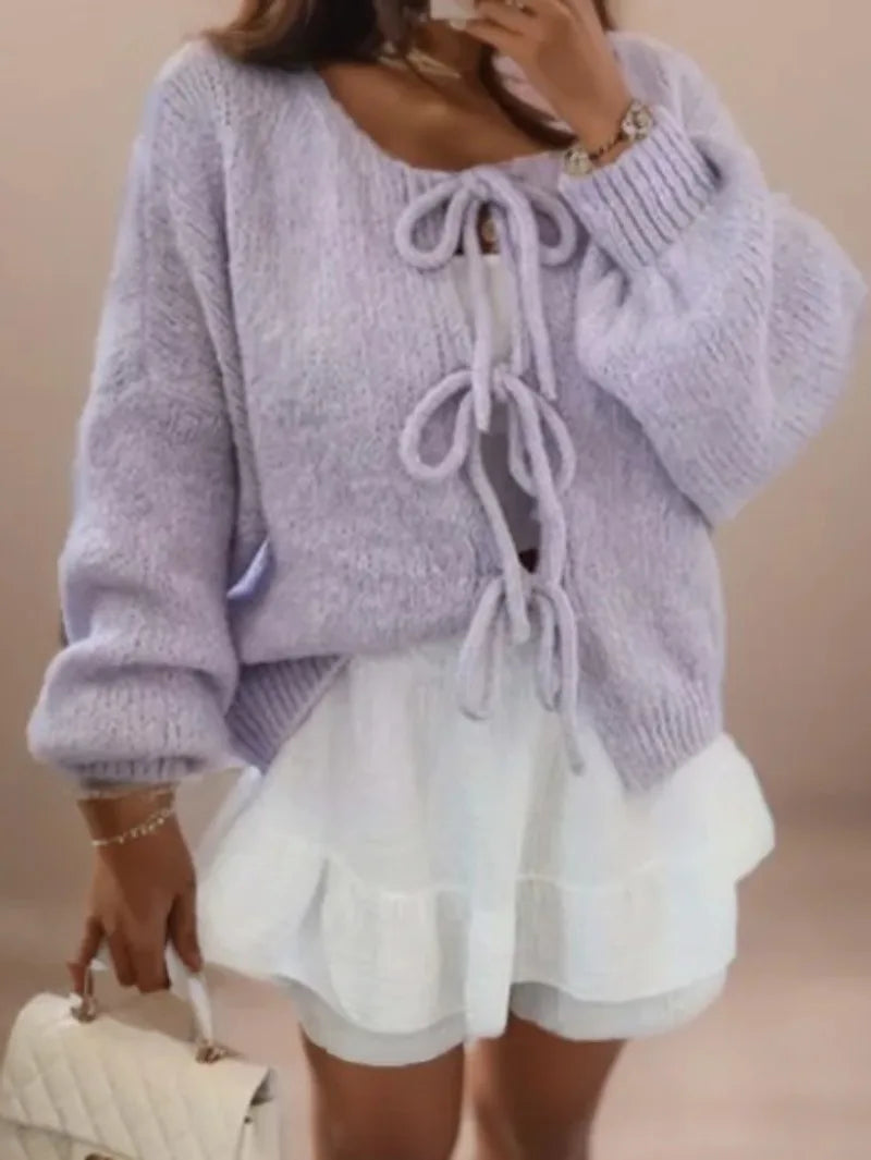 Krohn-e | weicher Strickcardigan für den lässigen Alltagslook