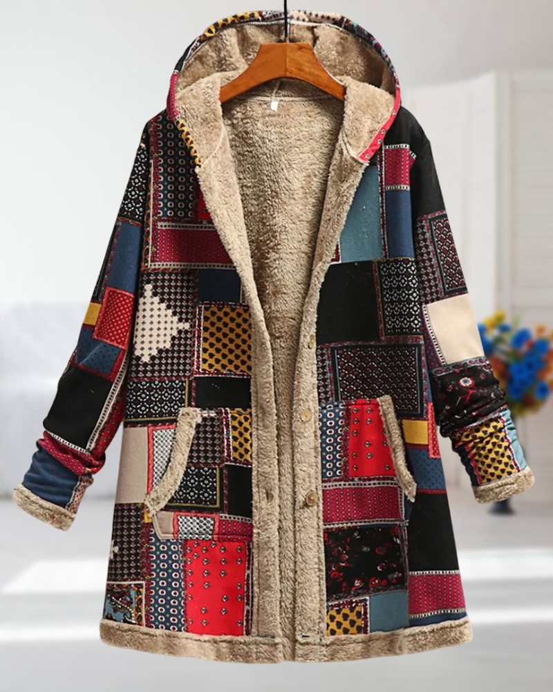 Krohn-e | Jacke mit Blumenmuster