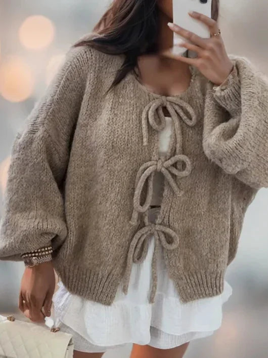 Krohn-e | weicher Strickcardigan für den lässigen Alltagslook