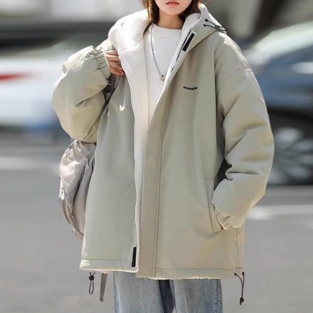 Krohn-e | Warme Wendbare Winterjacke für Damen
