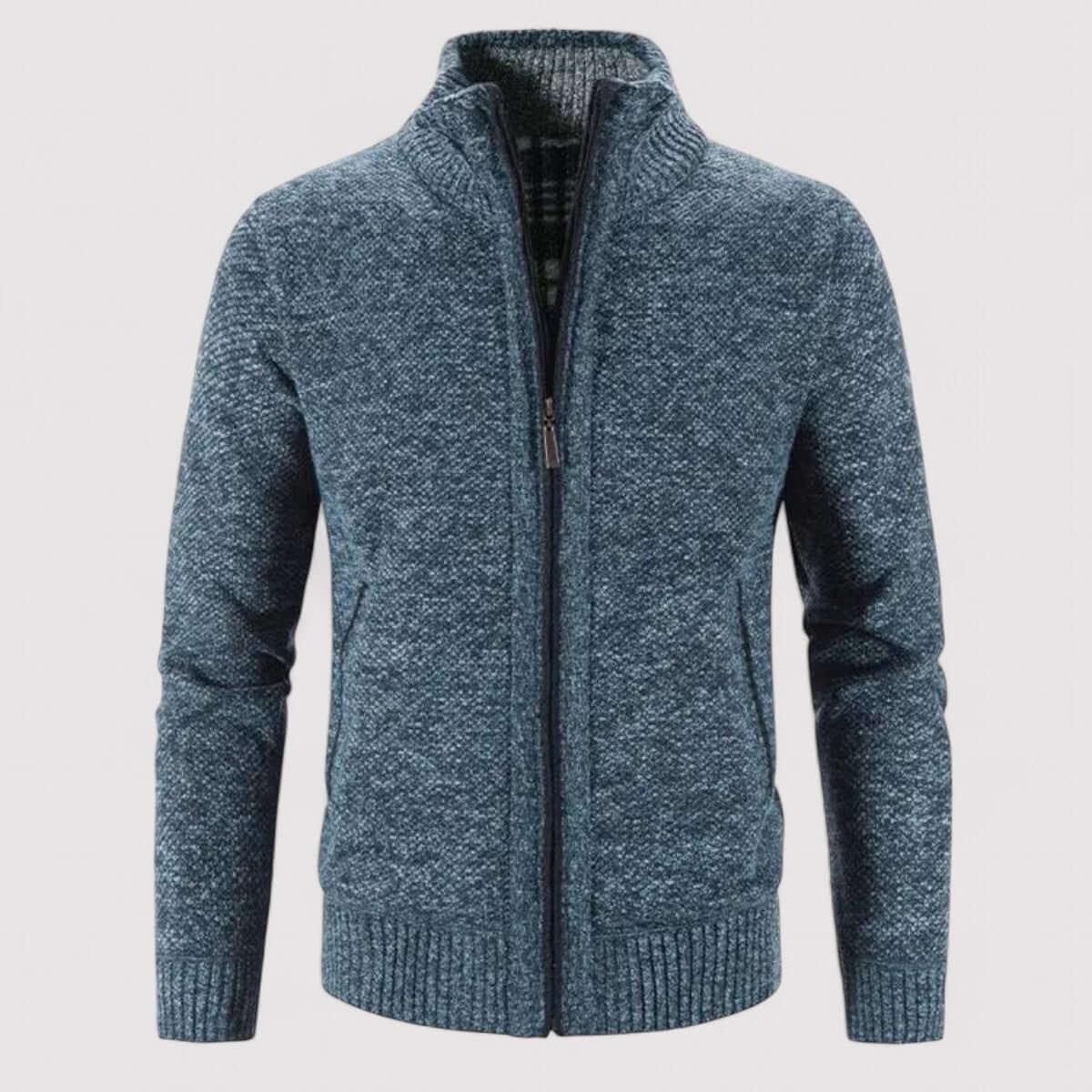 Krohn-e | Herren Ganzjahres-Woll-Cardigan