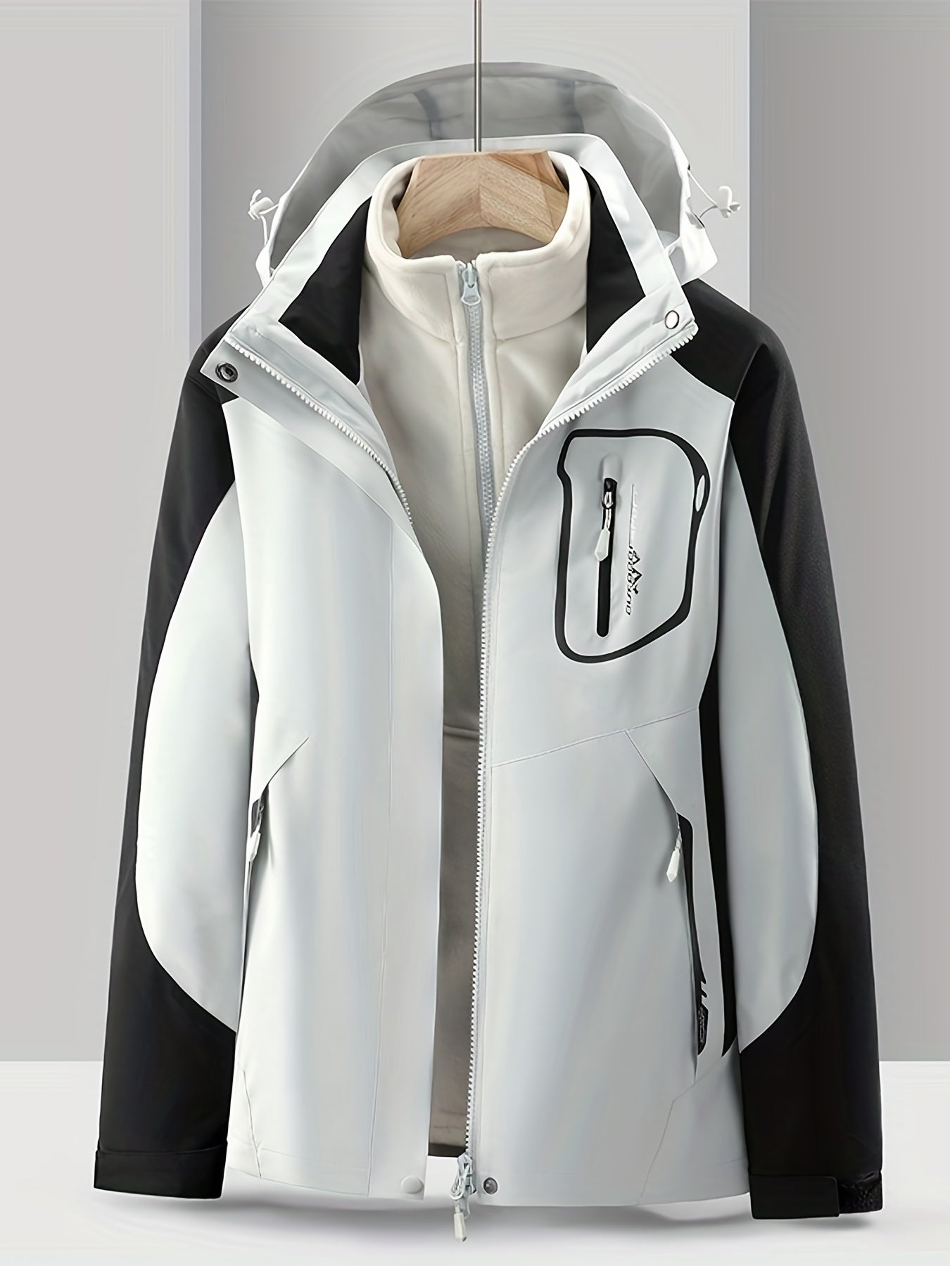 Krohn-e | 3-In-1 Wasserdichte Jacke