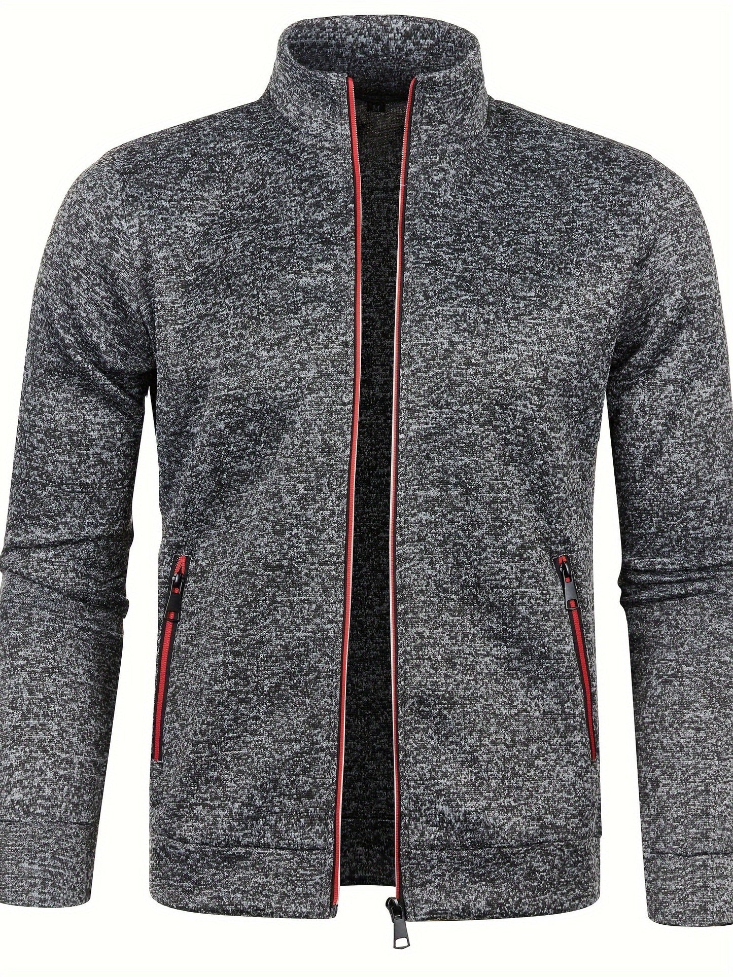 Krohn-e | Reißverschlussjacke Polyester Komfortabel, Modern