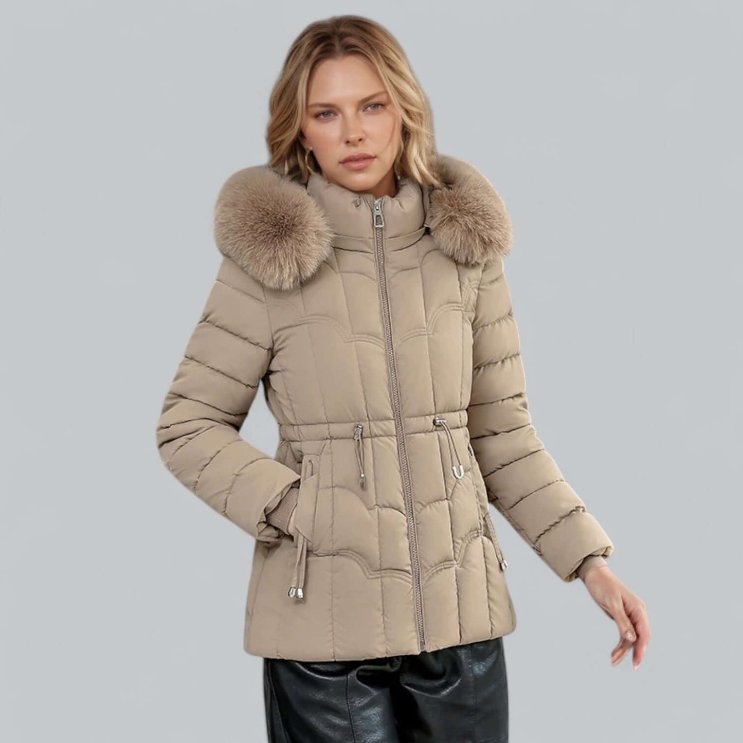 Krohn-e | Damen gepolsterter Parka Mantel
