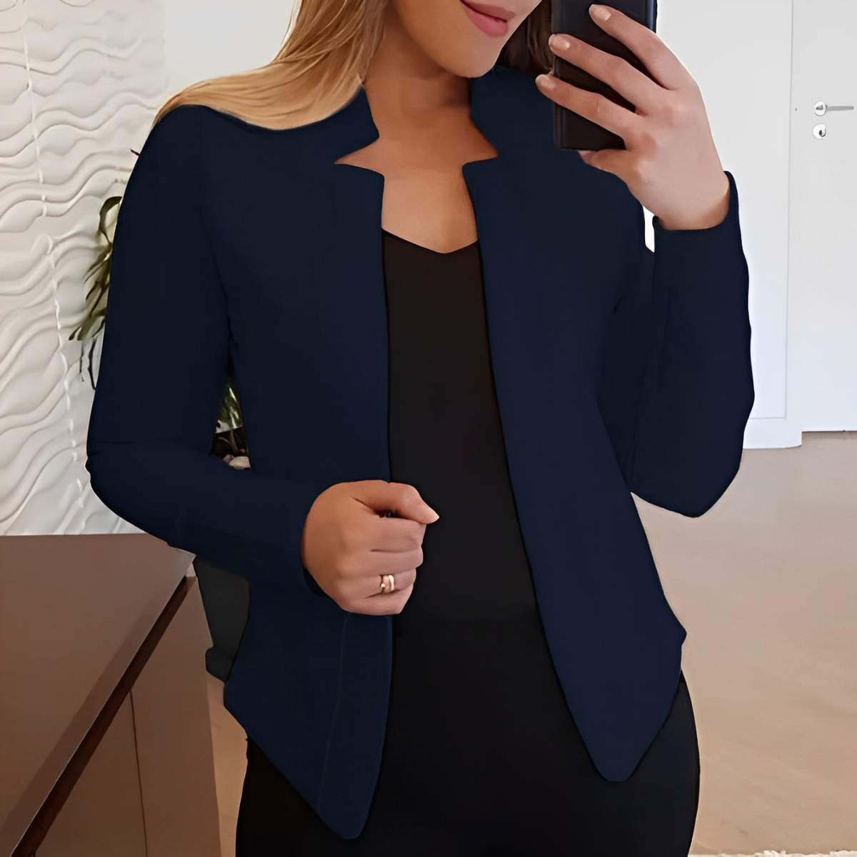 Traditioneller Camelhaar-Blazer